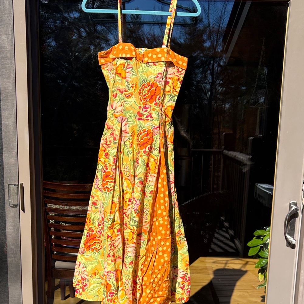 Cowgirls in Paris  Yellow floral Sundress🌺